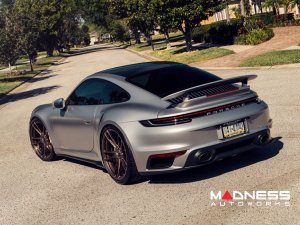 Porsche 992 Custom Wheels - S17-06 by Vossen - Satin Bronze Porsche 992 Custom Wheels - S17-06 by Vossen - Satin Bronze